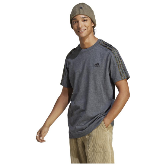 Adidas Ανδρική κοντομάνικη μπλούζα Essentials Single Jersey 3-Stripes Tee Adidas Ανδρική κοντομάνικη μπλούζα Essentials Single Jersey 3-Stripes Tee